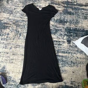 Black Club Monaco T shirt Dress